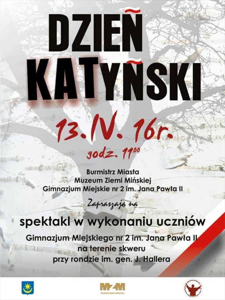 plakat dla Miasta Mińsk Mazowiecki i MZM