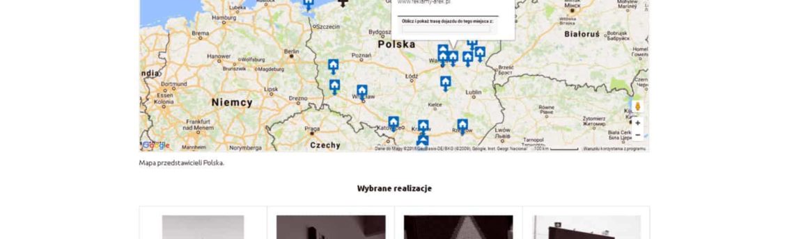 producent wyświetlaczy LED przedstawiciele Polska