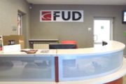 napis reklamowy logotyp firmy FUD