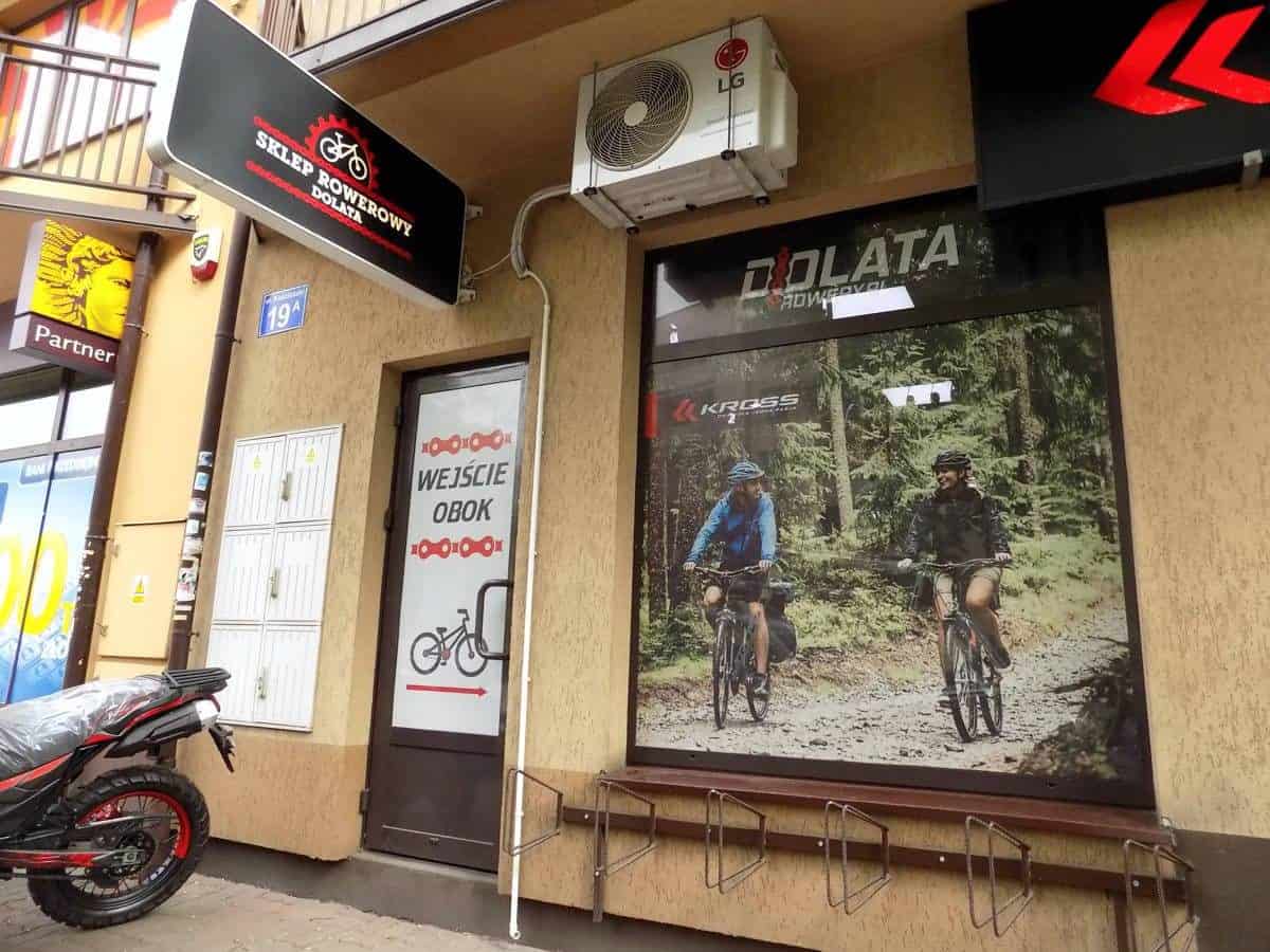 reklamy na sklep w mińsku mazowieckim dla firmy Dolata