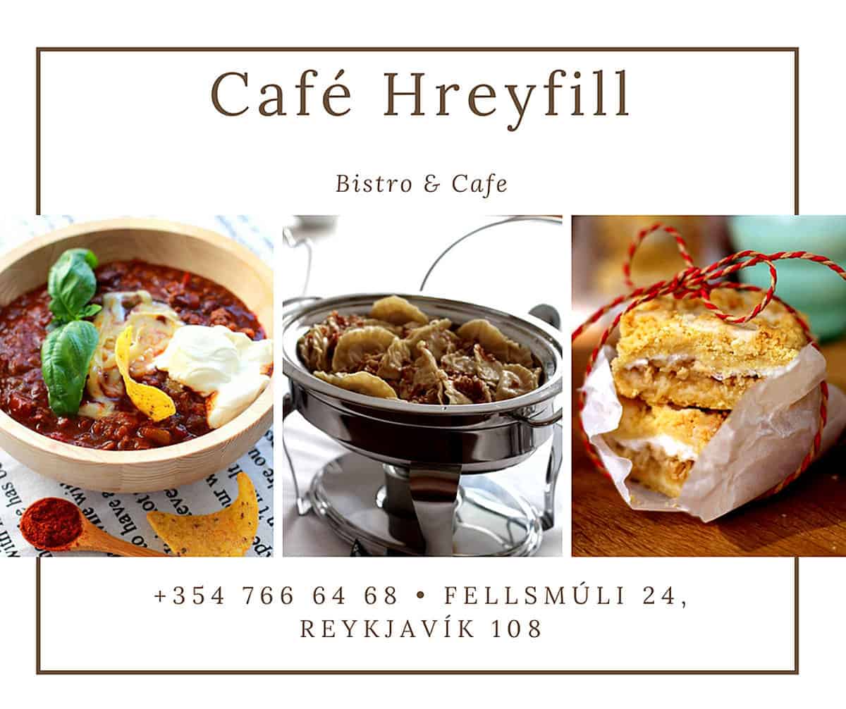 Reklama za granicą cafe hreyfill reykjavik reklama facebook