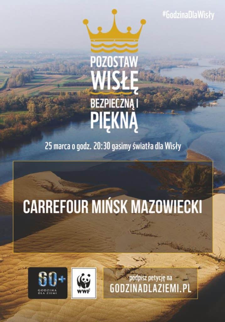 Carrefour mińsk mazowiecki plakat okolicznościowy