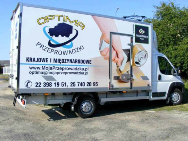reklama na samochód dostawczy ciężarowy mińsk mazowiecki | Reklama na samochody dostawcze - ciężarowe