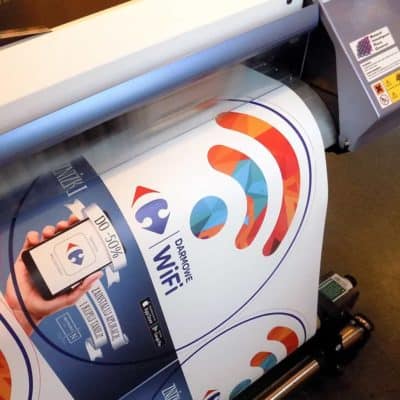 Wydruk eko-solwentowy wysokiej jakości duży format druku
