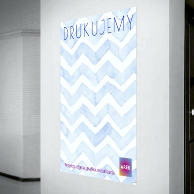 Druk plakatów papierowe plakaty w dużym formacie