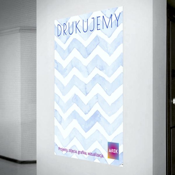 Druk plakatów papierowe plakaty w dużym formacie