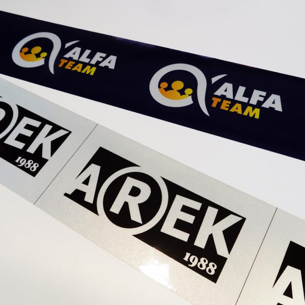 Naklejki odblaskowe logo na samochód - obrazek 5