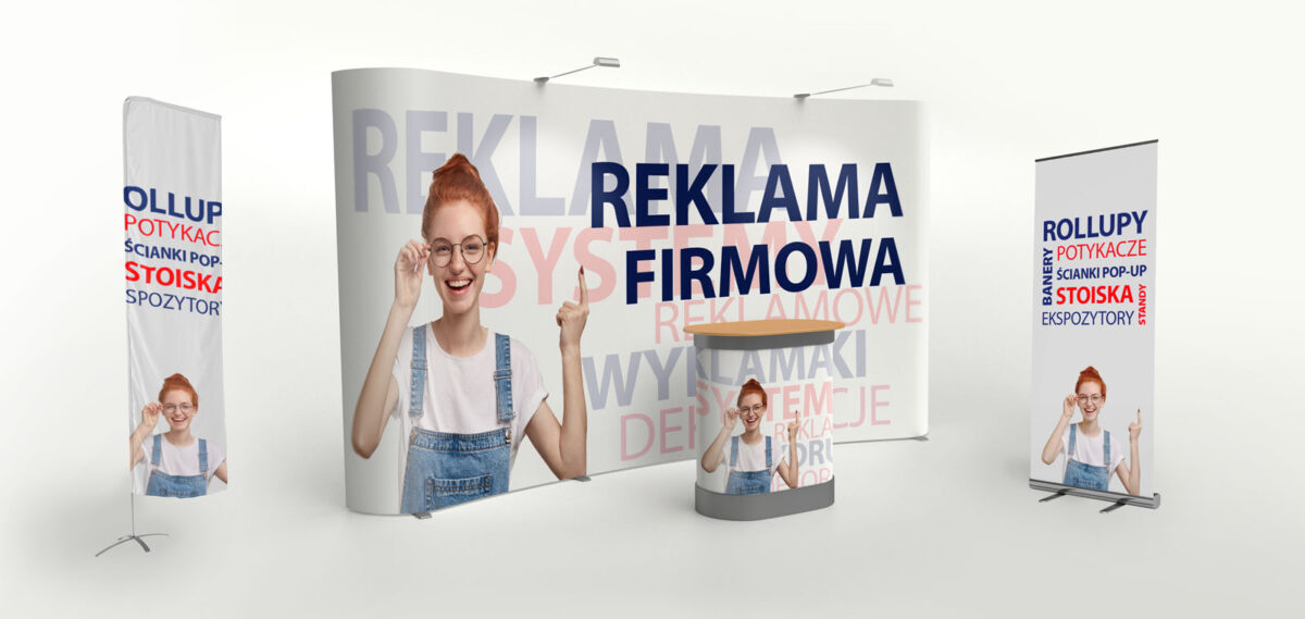 Systemy wystawiennicze Reklamowe systemy ekspozycyjne promocyjne