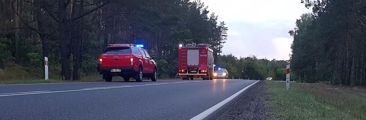 Reklama zewnętrzna dla straży pożarnej