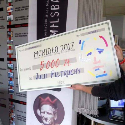 tablica dla MDK Mińsk Mazowiecki Drukarnia Arek