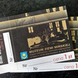 projekt i druk bilety dla MZM Mińsk Mazowiecki