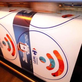carrefour plakaty druk solwentowy