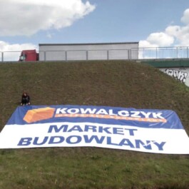 druk wielkoformatowy baner powlekany