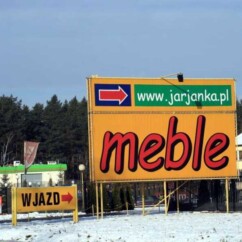 realizacje billboardy baner dwustronny