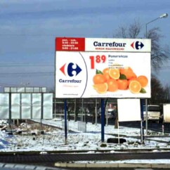 realizacje billboardy carrefour stojadła