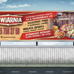 realizacje billboardy projekt plakatu labella mińsk mazowiecki
