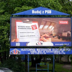 realizacje billboardy warszawska mińsk mazowiecki