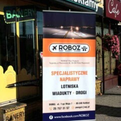 gotowy rollup z grafiką