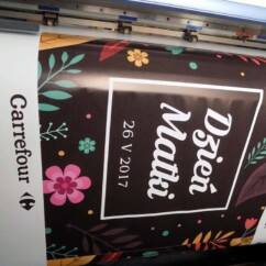 plakat do potykaczy carrefour dzień matki