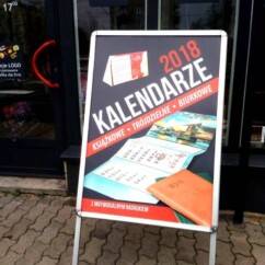 potykacz reklamowy plakat drukarnia kalendarze