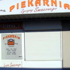 reklama witryny oklejanie drzwi szyld z blachy