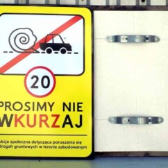 tablica informacyjna znak ostrzegawczy