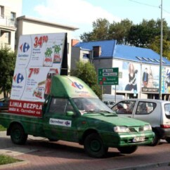 tablice reklamowe mobilne typu billboard