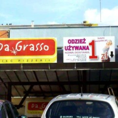 tablice reklamowe szyldy na ramie