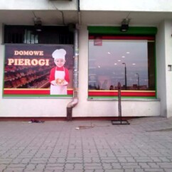 witryny sklepowe oklejanie grafika paski