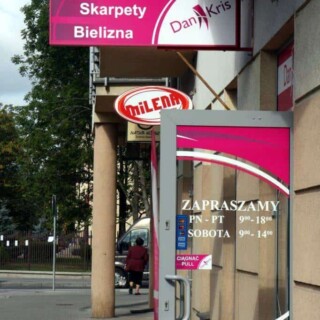 kaseton reklamowy dwustronny semafor