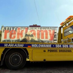 reklamowe oznakowanie samochodu pomoc drogowa