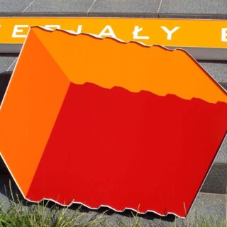 reklamowy kaseton litery 3d taśma