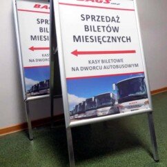 potykacze OWZ do łatwej wymiany plakatów
