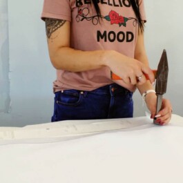 produkcja benera w pracowni reklamowej