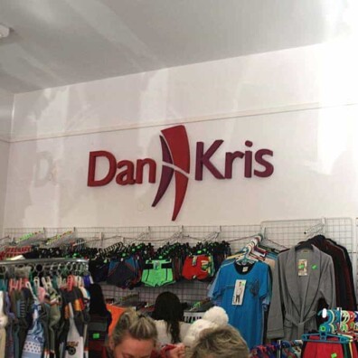 3D logo przestrzenne ze styroduru malowane