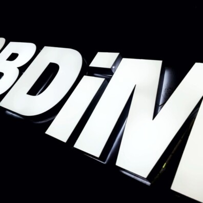 3d litery przestrzenne podświetlane mińsk