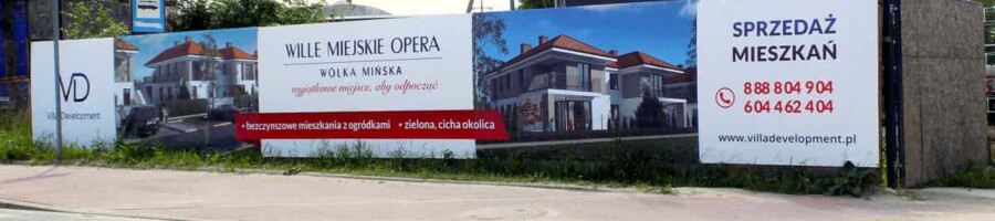 banery na ogrodzenie z płyty OSB 2