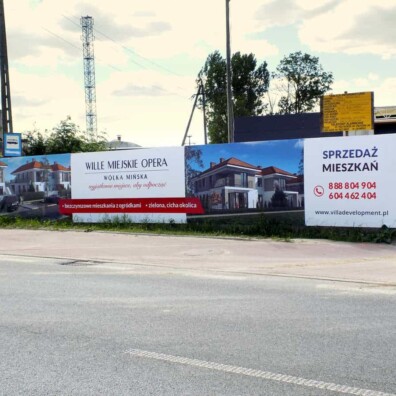 banery na ogrodzenie z płyty OSB 2