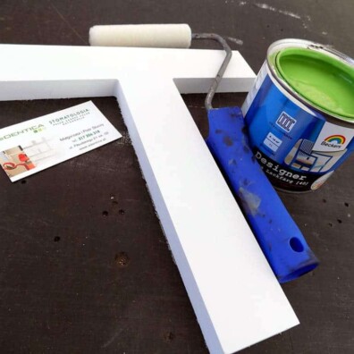 litera napisu 3D z PCV gr 20 mm