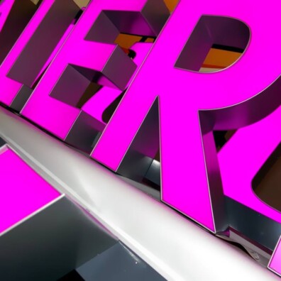 litery 3D podświetlane LED napis