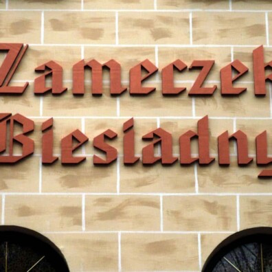 litery malowane 3D przestrzenne styrodur