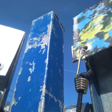 montaż banera reklamowego na ogrodzeniu w mińsku mazowieckim 11