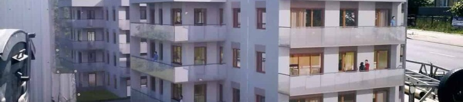 montaż banera reklamowego na ogrodzeniu w mińsku mazowieckim 15