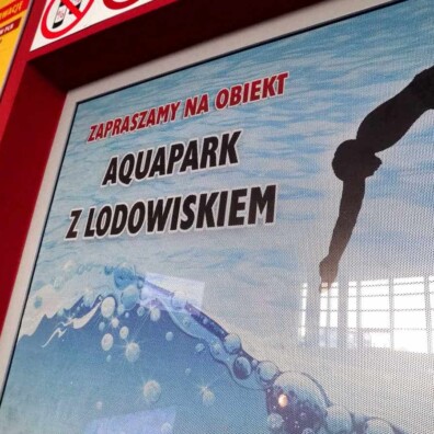 naklejka na okno aquapark lodowisko mosir mmz