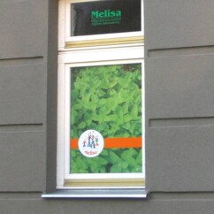 oklejanie okna folia perforowana na szyby