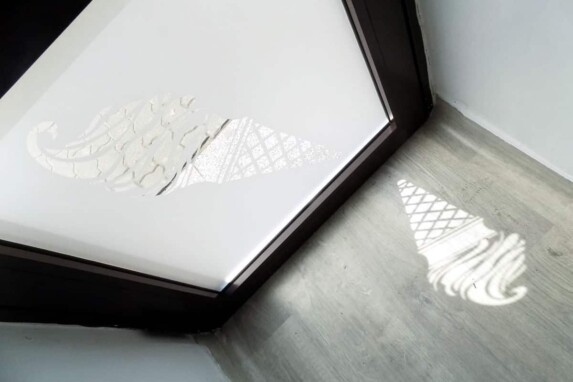 oklejanie szyby folią szronioną reklama cukierni w mińsku 2