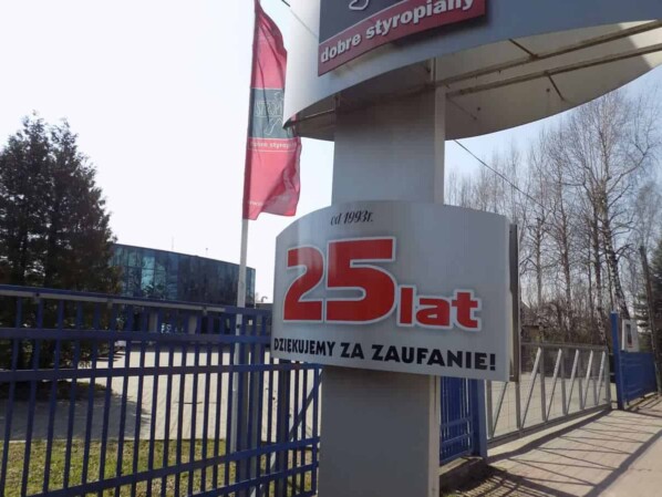 szyld dwustronny z tekstem okolicznościowym mińsk mazowiecki