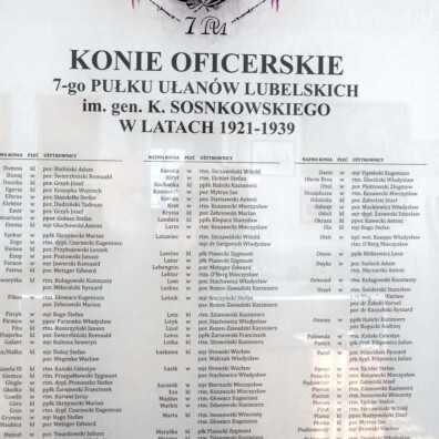 tablica z pleksiglasu z lewoczytelnym nadrukiem UV grawerowane logo