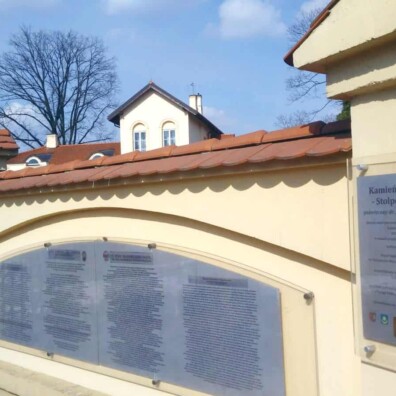 tablice informacyjna muzeum 7 PUL w mińsku druk plexi dibond