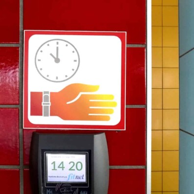 tabliczka na ścianę informacyjna druk UV PCV